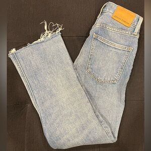 FINAL CLOSET CLEAROUT Denim Forum The Bailey High Rise Crop Flare Size 23